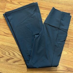 Athleta Salutation Stash Flare Pant Dark Gray Medium